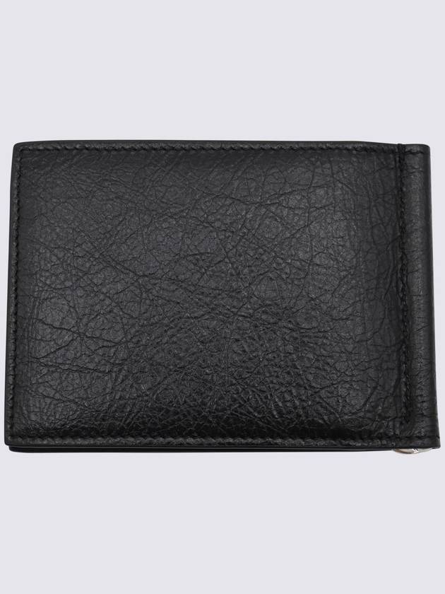 Logo Money Clip Half Wallet Black - BALENCIAGA - BALAAN 3