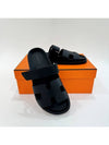 Chypre Sandal Calfskin & Noir - HERMES - BALAAN 3