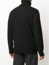 Shadow Project Wool Turtleneck Black - STONE ISLAND - BALAAN 5