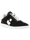 Bryce Suede Low Top Sneakers Black - ISABEL MARANT - BALAAN 2