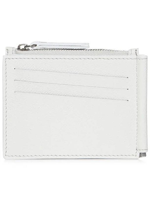 Stitch Money Clip Card Wallet White - MAISON MARGIELA - BALAAN 1