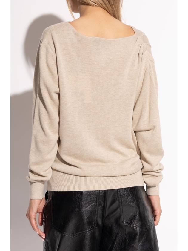 Isabel Marant Sweater Kristen, Women's, Cream - ISABEL MARANT - BALAAN 4