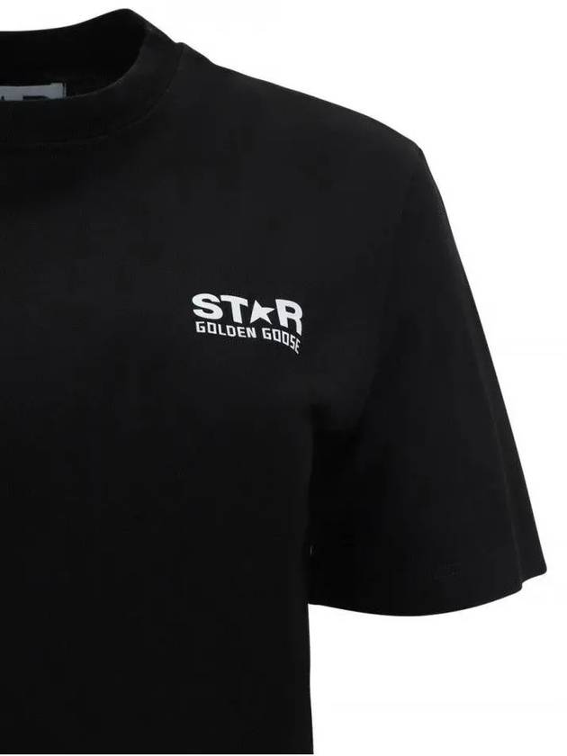 Back Big Star Short Sleeve T-Shirt Black - GOLDEN GOOSE - BALAAN 5