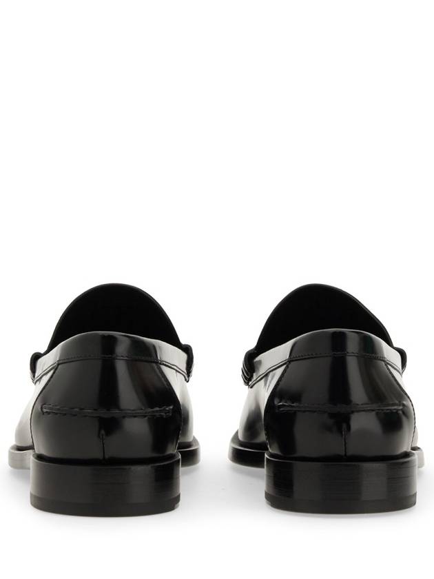 Mr G Mocassin Leather Loafers Black - GIVENCHY - BALAAN 2