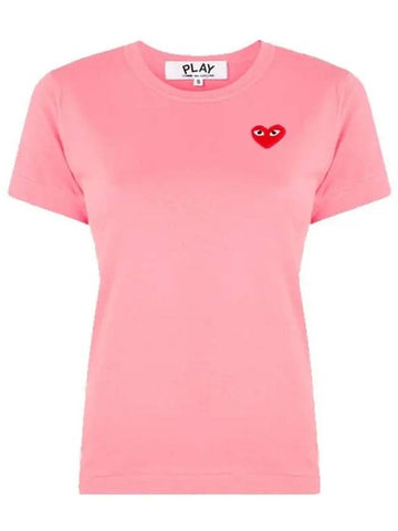 Red Heart Waffen Short Sleeve T Shirt AZ T271 051 3 - COMME DES GARCONS - BALAAN 1