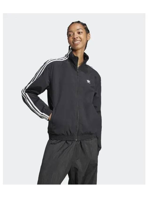 Originals 3 Stripe Woven Track Jacket Black - ADIDAS - BALAAN 2