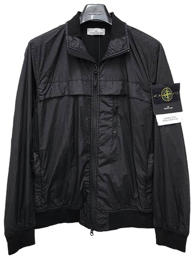 Garment Dyed Crinkle Reps R Nylon Jacket Black - STONE ISLAND - BALAAN 3