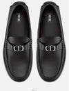 CD Signature Buckle Strap Loafers Black - DIOR - BALAAN 3