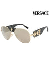 Sunglasses VE2150Q 1002 5A Boeing Metal Men Women - VERSACE - BALAAN 1