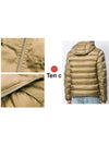 Reversible Hooded Padding Jacket Brown - TEN C - BALAAN 7