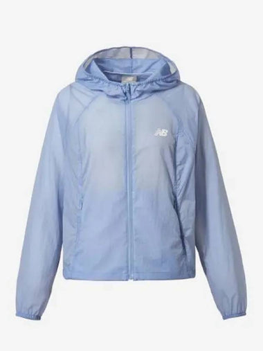 Women s Ultralight Ripstop Woven Windbreaker 51 LightBlue - NEW BALANCE - BALAAN 1