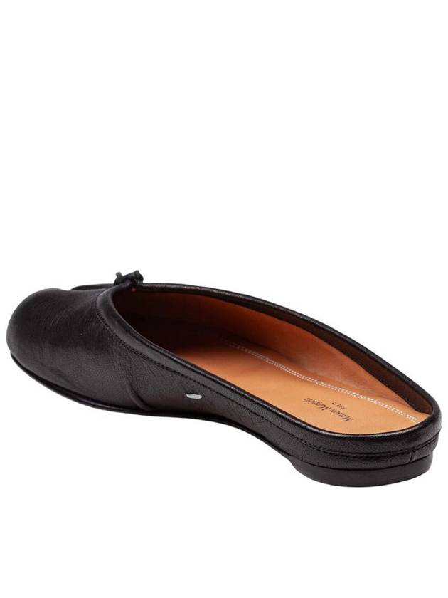 Tabi Leather Mule Black - MAISON MARGIELA - BALAAN 5