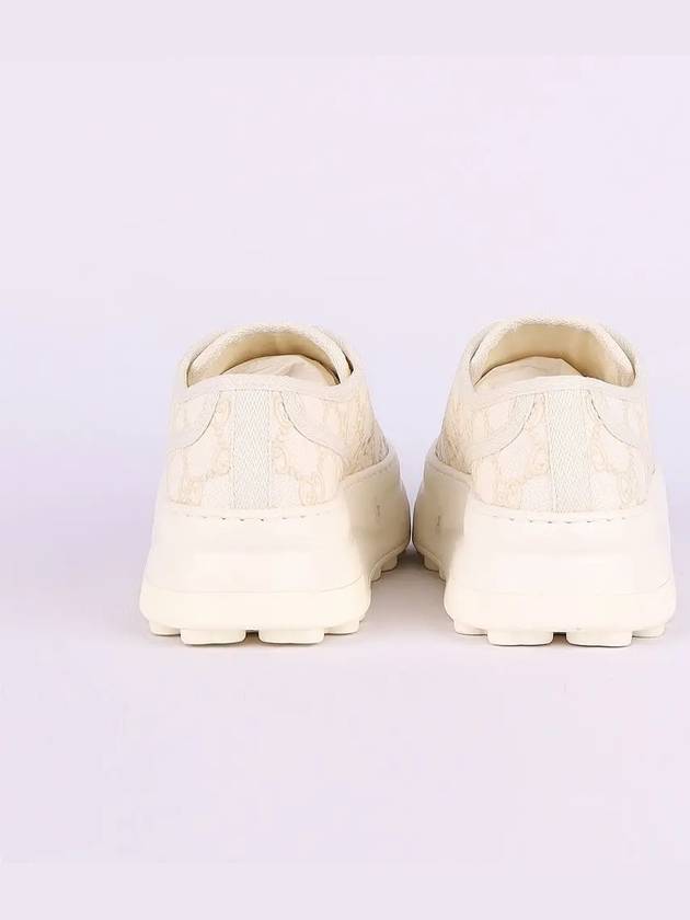 Women's Tennis 1977 Canvas Low Top Sneakers Off-White - GUCCI - BALAAN 6