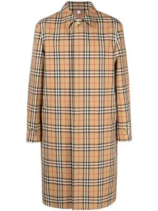 Vintage Check Coat8072017 Coat 921812 - BURBERRY - BALAAN 1