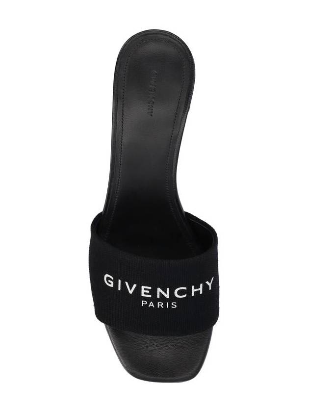 4G Canvas Mule Heel Black - GIVENCHY - BALAAN 5