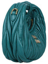 Wander Matelasse Micro Nappa Leather Hobo Mini Bag Green - MIU MIU - BALAAN 5