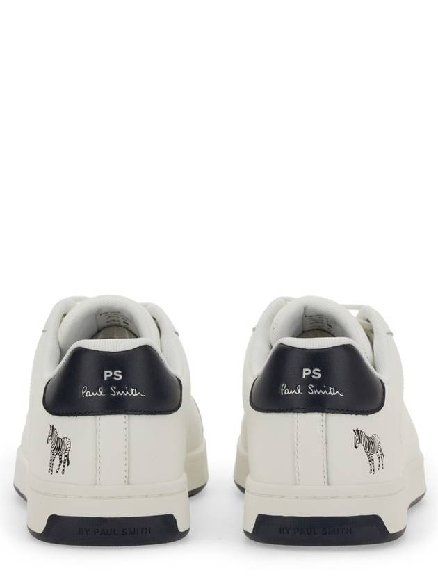 Albany Zebra Leather Low-Top Sneakers - PAUL SMITH - BALAAN 6