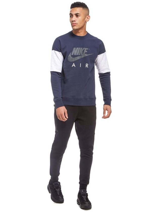 01AQ7251451Heritage Aircrew MantoMan TShirtObsidian Gray - NIKE - BALAAN 4