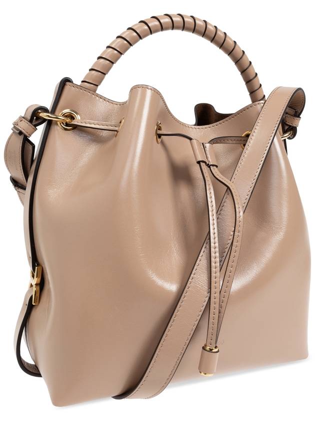 Chloé Shoulder Bag Marcie Type Bucket, Women's, Beige - CHLOE - BALAAN 4