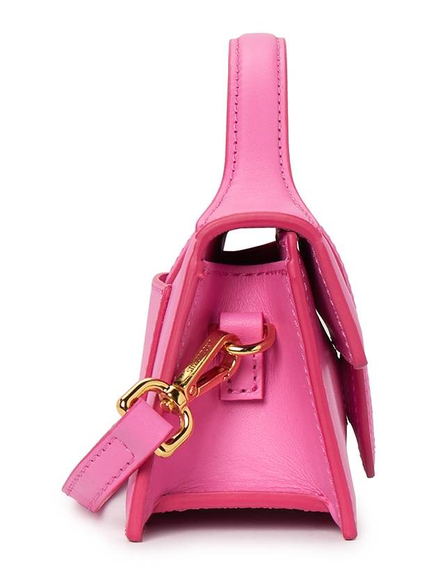 Le Bambino Small Flap Cross Bag Neon Pink - JACQUEMUS - BALAAN 3