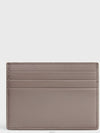 Triomphe Shiny Calfskin Card Wallet Pebble - CELINE - BALAAN 5