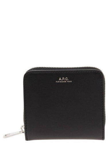 Emmanuelle Compact Half Wallet Black - A.P.C. - BALAAN 1