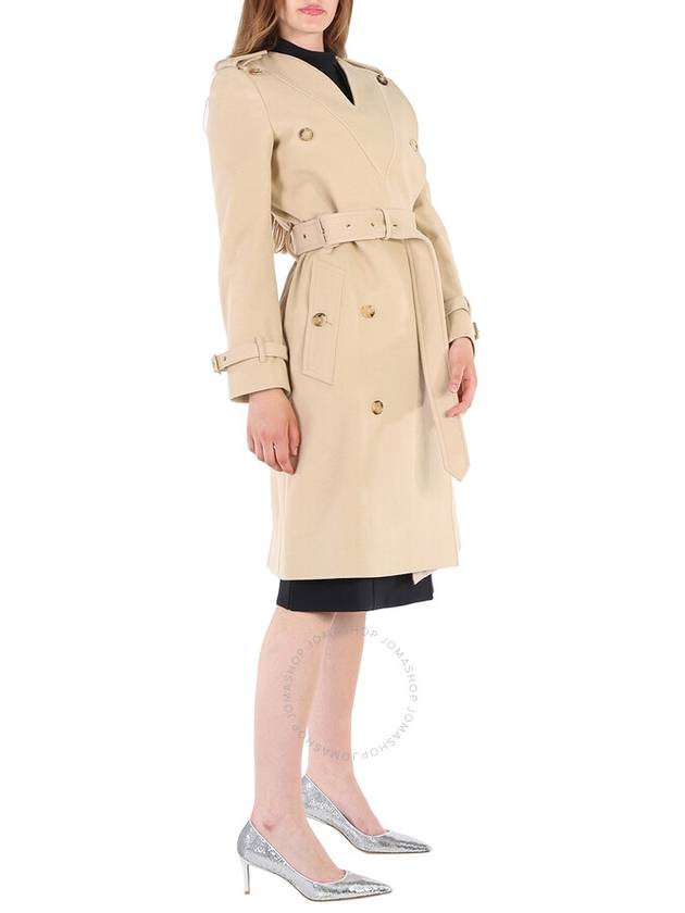 double breasted trench coat beige - BURBERRY - BALAAN 3