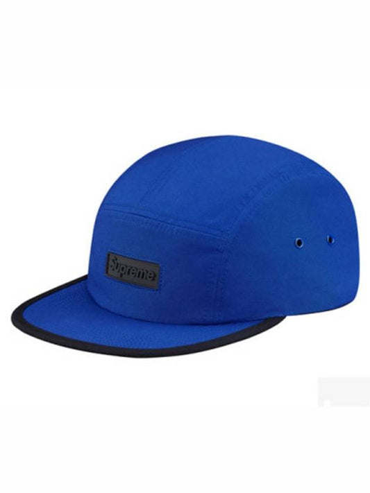 rubber logo camp cap camp cap blue rubber logo camp cap blue - SUPREME - BALAAN 1