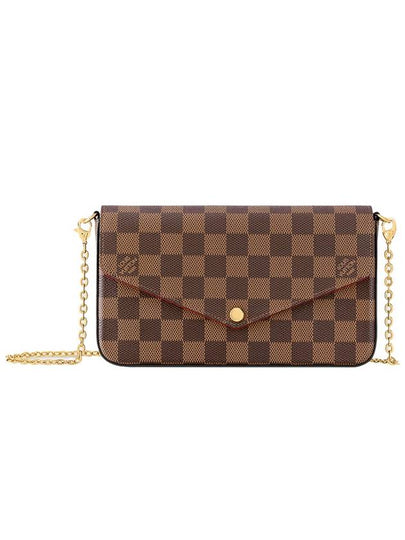 Felicie Pochette Damier Shoulder Bag Brown - LOUIS VUITTON - BALAAN 2