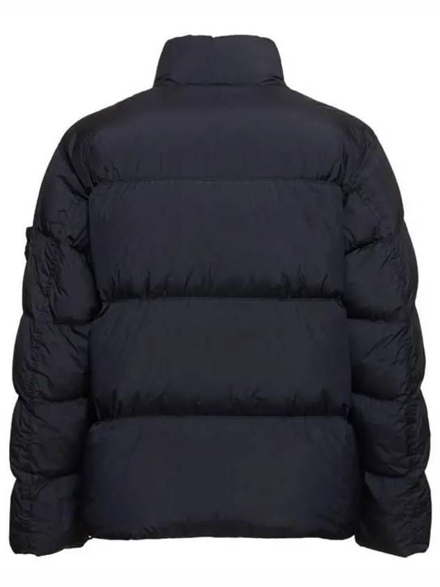 Garment Dyed Crinkle Reps Down Padding Navy - STONE ISLAND - BALAAN 6