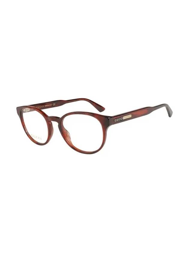 Eyewear Round Acetate Glasses Brown - GUCCI - BALAAN 4