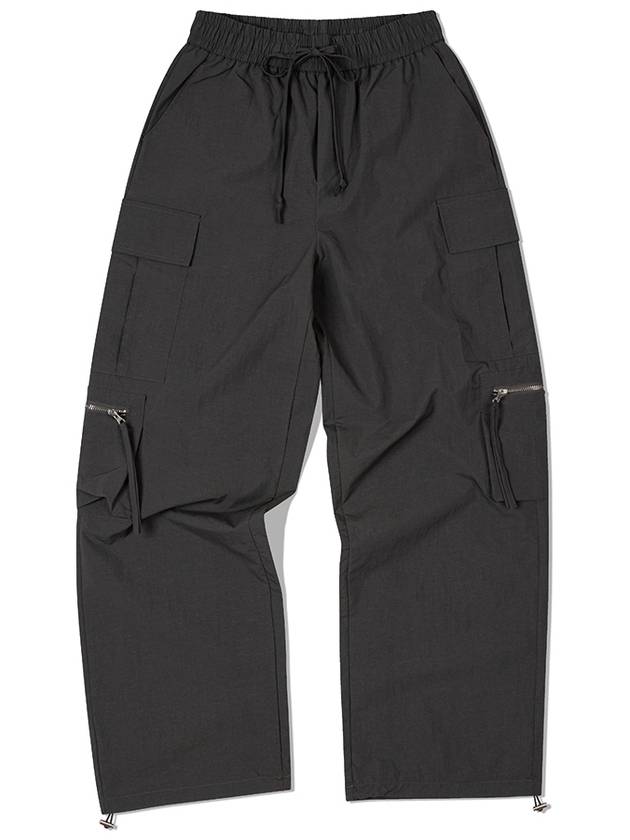 Zipper Cargo Straight Pants - MOAA - BALAAN 4