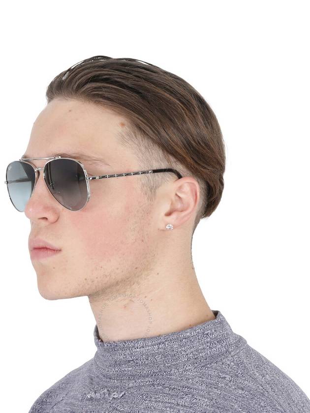 Aviator Logo Print Sunglasses RB36250033M - RAY-BAN - BALAAN 3