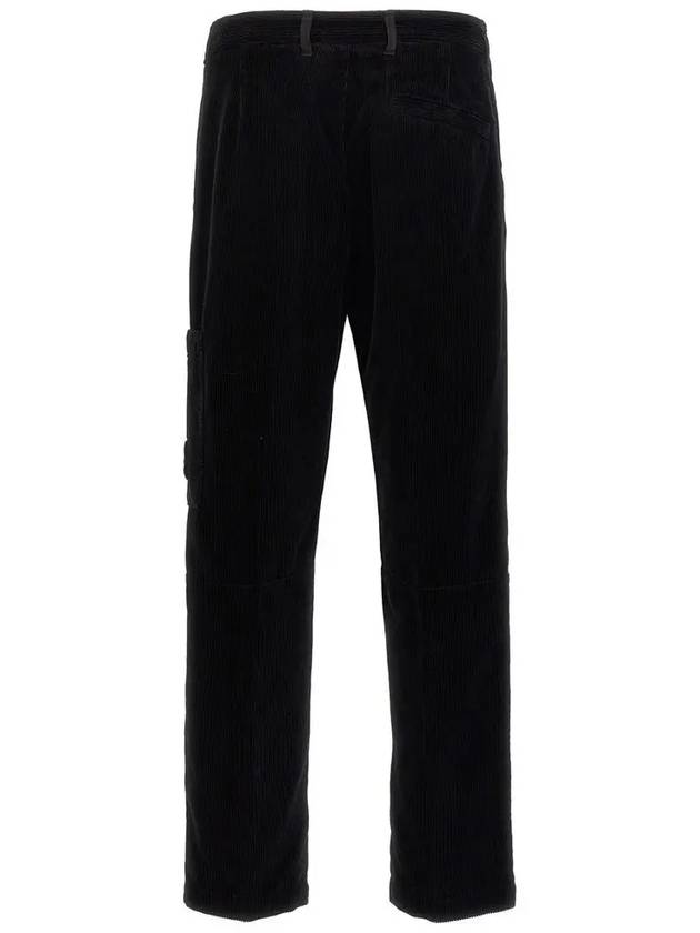 Stone Island Straight Pants 811532604V0029 Black - STONE ISLAND - BALAAN 4