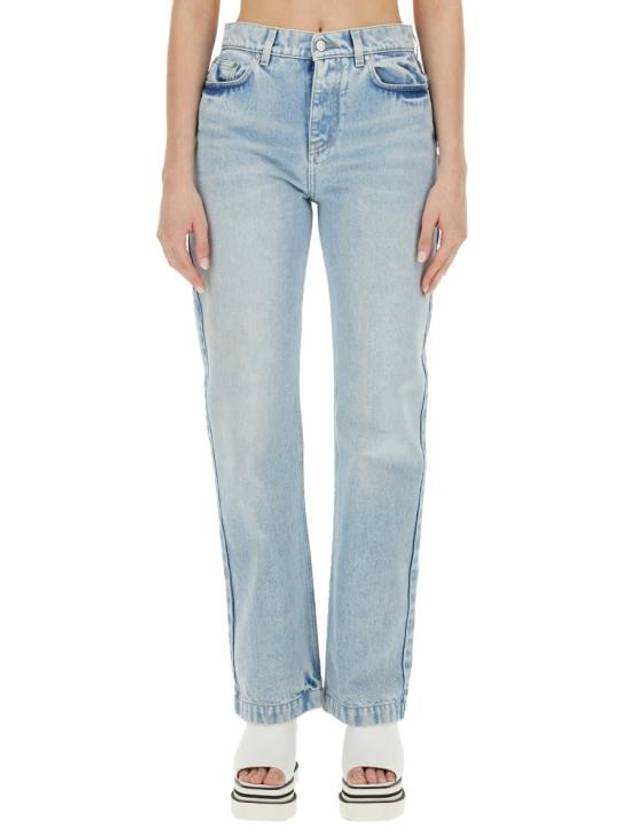 Denim Straight Pants 6D0192 3SPH614699 DENIM - STELLA MCCARTNEY - BALAAN 1