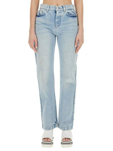 Denim Straight Pants 6D0192 3SPH614699 DENIM - STELLA MCCARTNEY - BALAAN 1