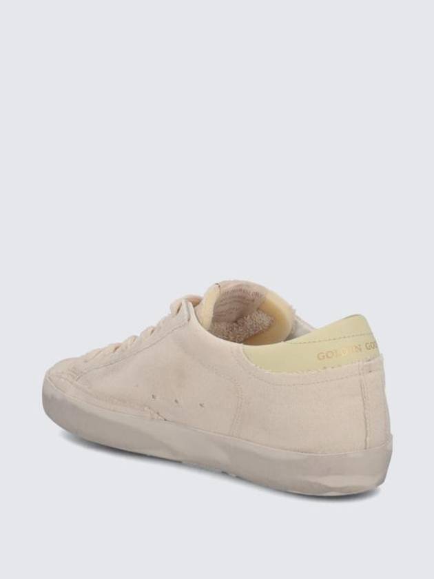 Superstar Canvas Low Top Sneakers Silver White - GOLDEN GOOSE - BALAAN 6