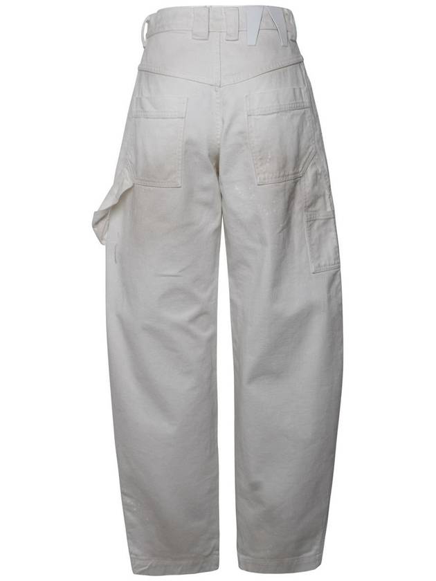 Darkpark Audrey White Cotton Jeans - DARKPARK - BALAAN 3