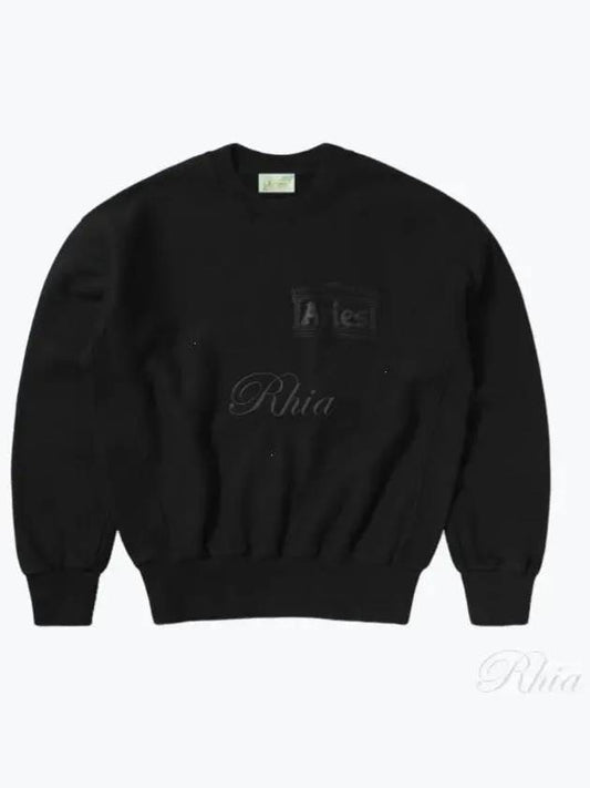 Aries Temple Logo Sweatshirt COAR20000 BLK - ARIES - BALAAN 1