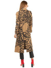 Angora wool size S Tiger 1967 collection tiger motif tiger design women's trench coat - VALENTINO - BALAAN 3
