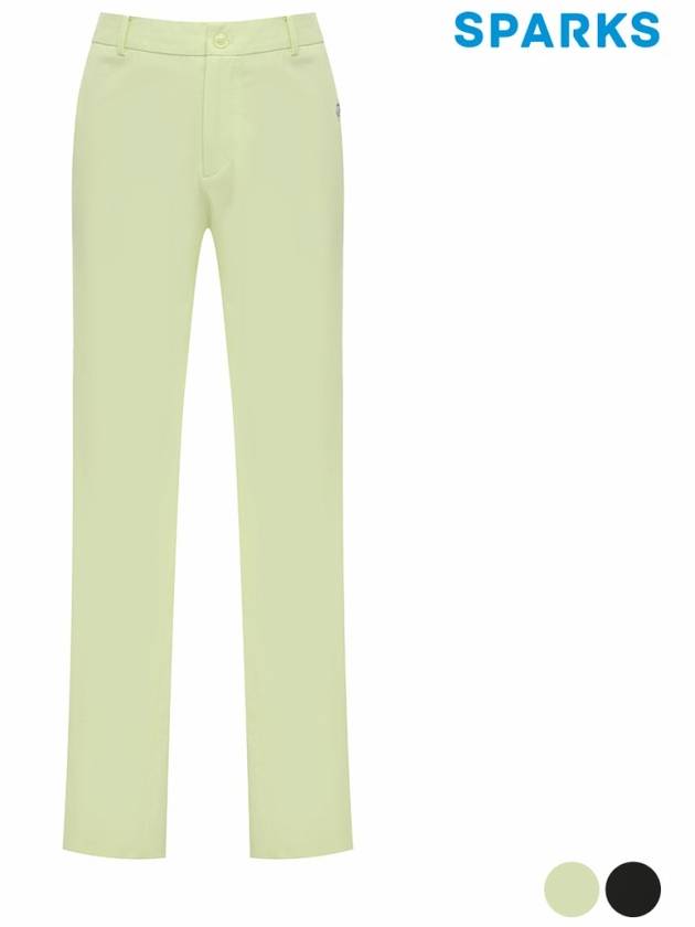 Men s color combination straight fit long pants SM2MPA031 - SPARKS - BALAAN 2