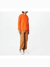 LV Dove Quilted Sweatshirt Orange - LOUIS VUITTON - BALAAN 6