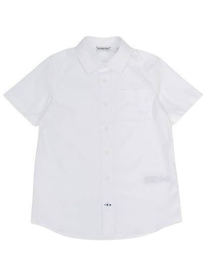 Kids Shirt 8078247WHITE White - BURBERRY - BALAAN 2