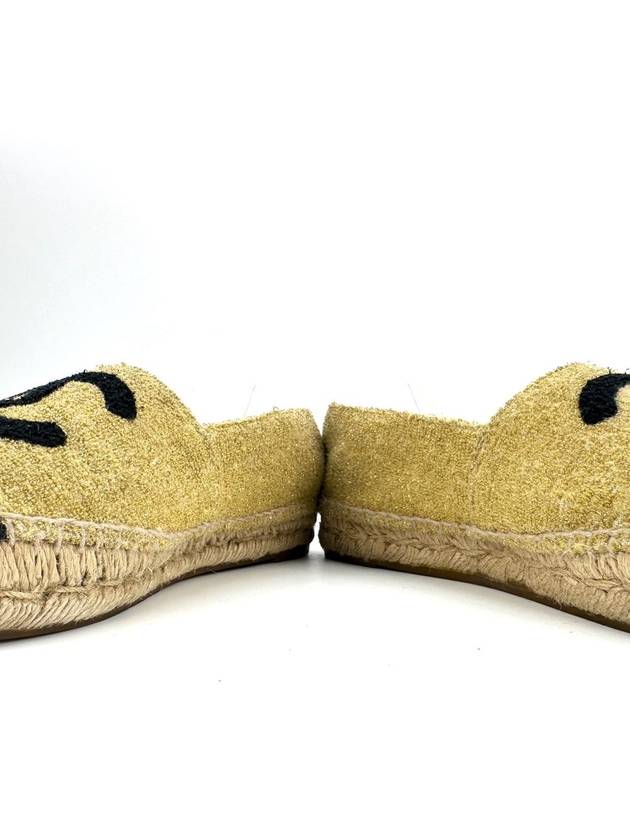 Tweed sequin espadrille mules - CHANEL - BALAAN 6