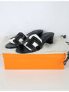 Oasis Sandals Noir H2422166Z02 - HERMES - BALAAN 6