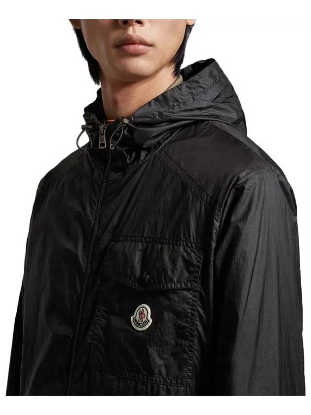 Men's Samakar Zip Up Hoodie Black - MONCLER - BALAAN 5