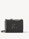 Twist MM Shoulder Bag Black - LOUIS VUITTON - BALAAN 2