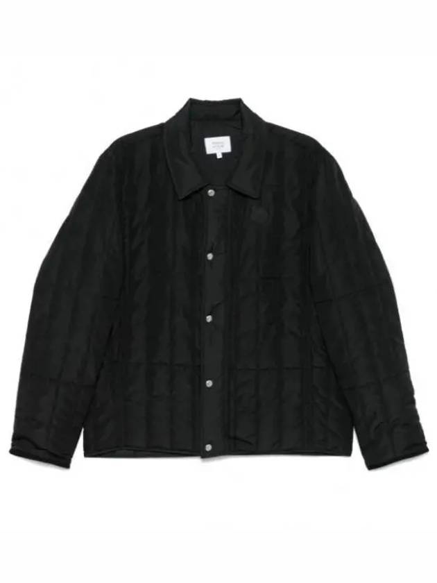 Quilted Jacket Black - MAISON KITSUNE - BALAAN 2