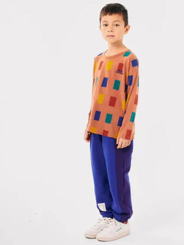 Color Game All Over Long Sleeve T Shirt B224AC015 Italian Kids - BOBO CHOSES - BALAAN 5