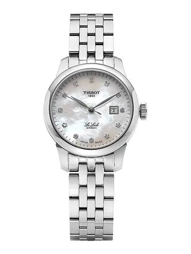 T006 207 11 116 00 T0062071111600 Le Locle mother of pearl diamond women s metal watch - TISSOT - BALAAN 2